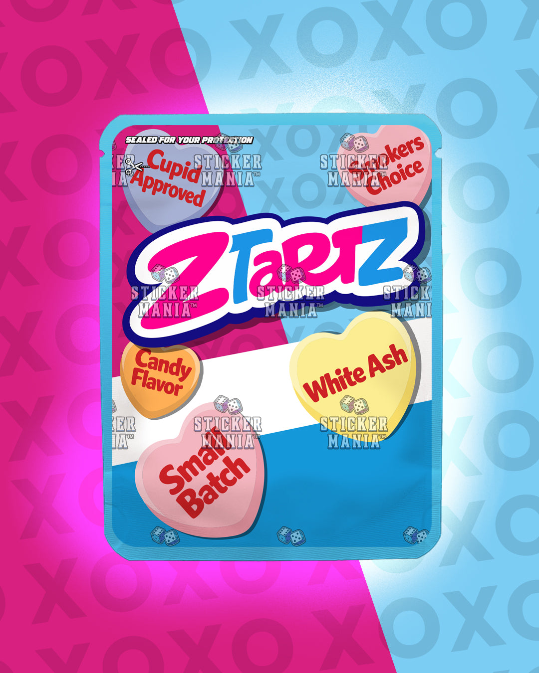 Z Tartz Original Heartz | Pre-Made Sticker Bag | 3.5g