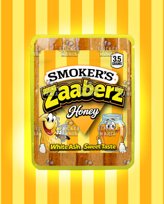 Zaaberz Honey | Pre-Made Sticker Bag | 3.5g