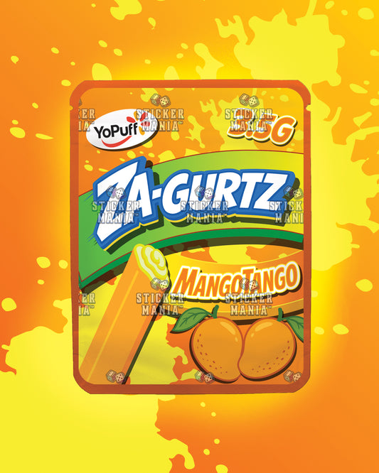 Zagurtz Mango Tango | Pre-Made Sticker Bag | 3.5g