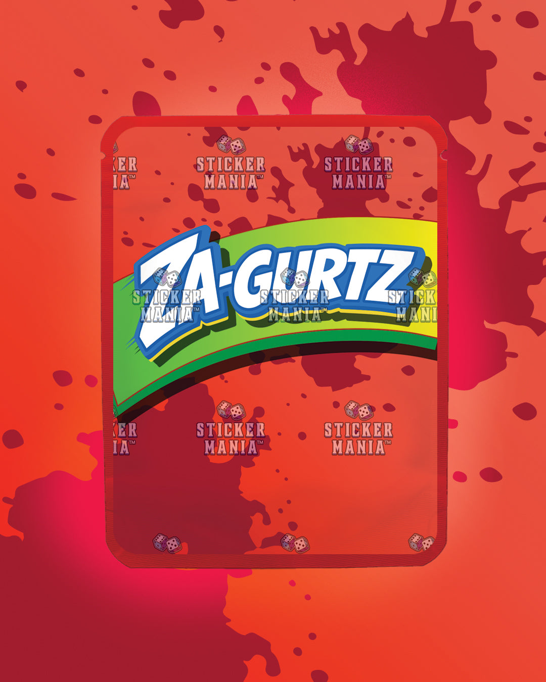 Zagurtz Straw Guava | Pre-Made Sticker Bag | 3.5g