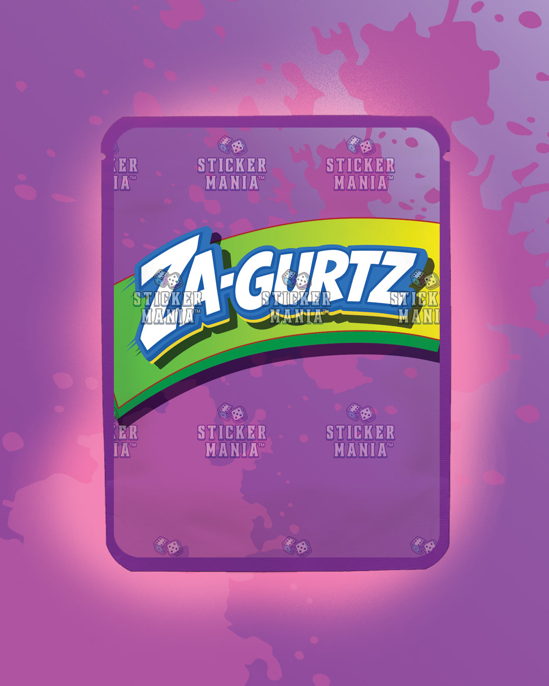 Zagurtz Tropical Grape | Pre-Made Sticker Bag | 3.5g