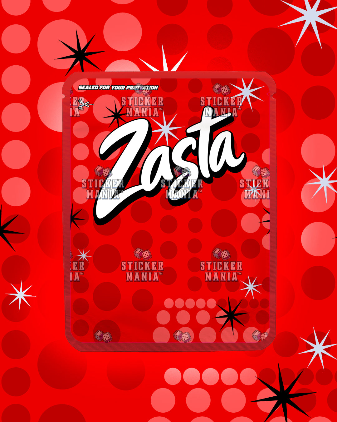 Zasta Tiki Punch | Pre-Made Sticker Bag | 3.5g