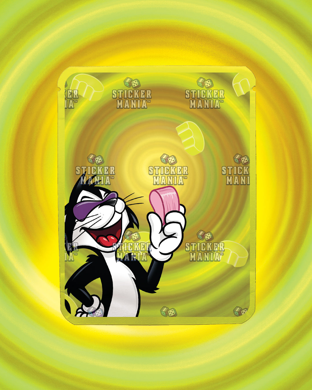 Zazaloo Banana Burst | Pre-Made Sticker Bag | 3.5g