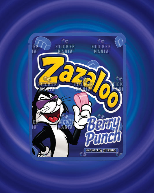 Zazaloo Berry Punch | Pre-Made Sticker Bag | 3.5g