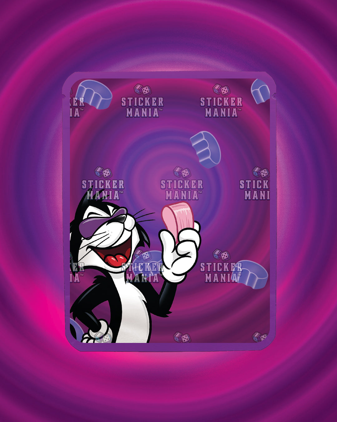 Zazaloo Grape Gush | Pre-Made Sticker Bag | 3.5g