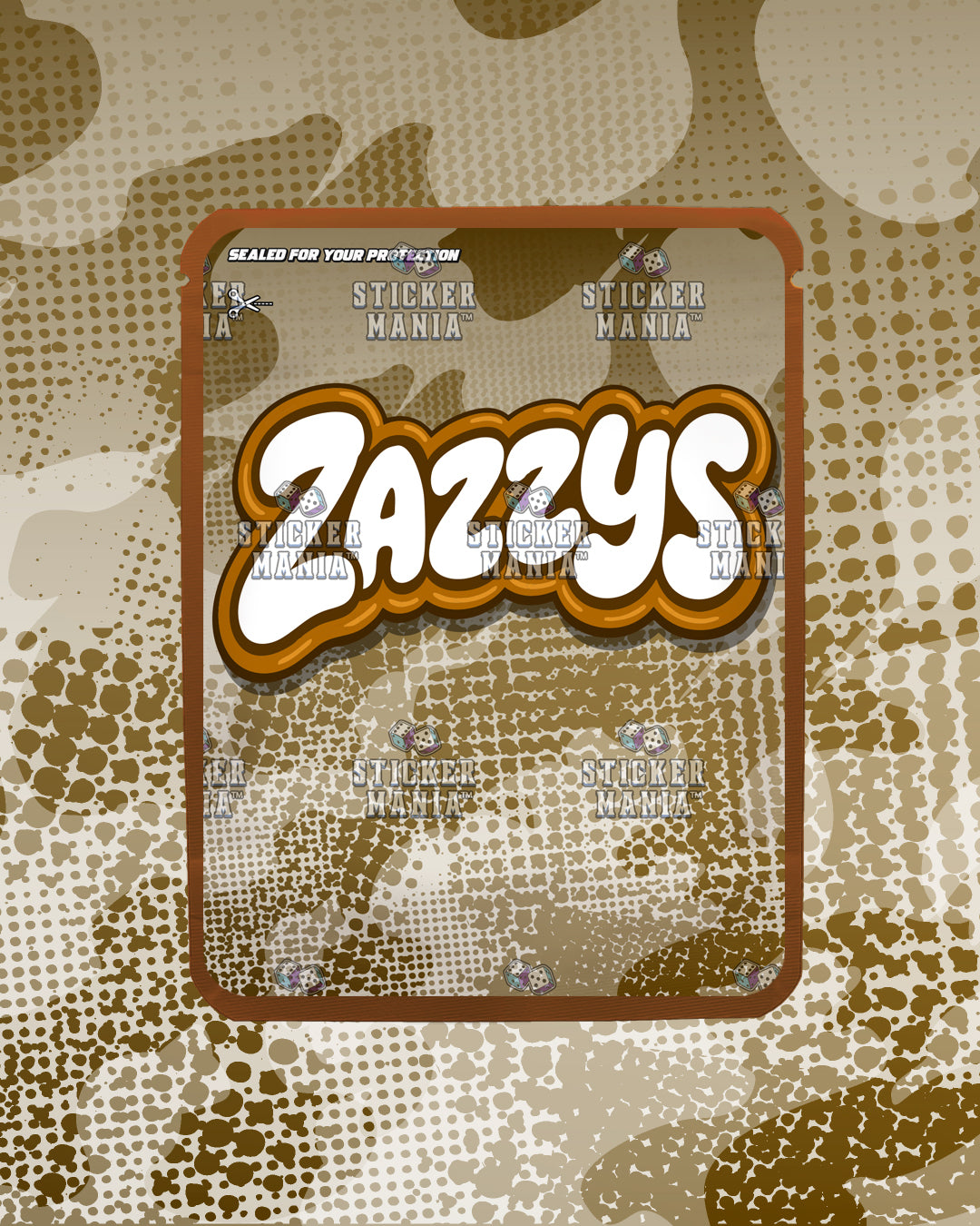 Zazzys Chocolate Shake | Pre-Made Sticker Bag | 3.5g
