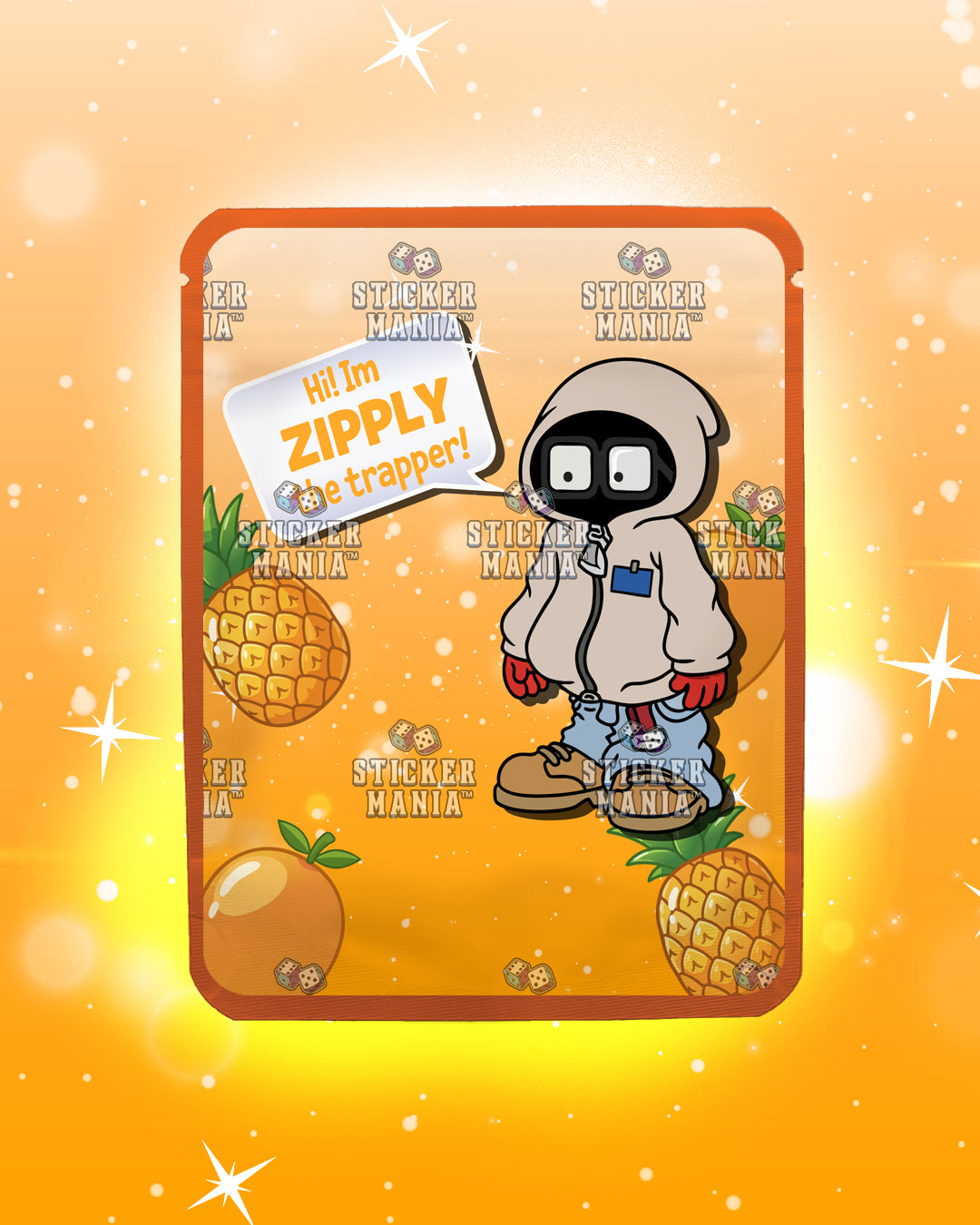 Zipz Tropical Beltz | Pre-Made Sticker Bag | 3.5g