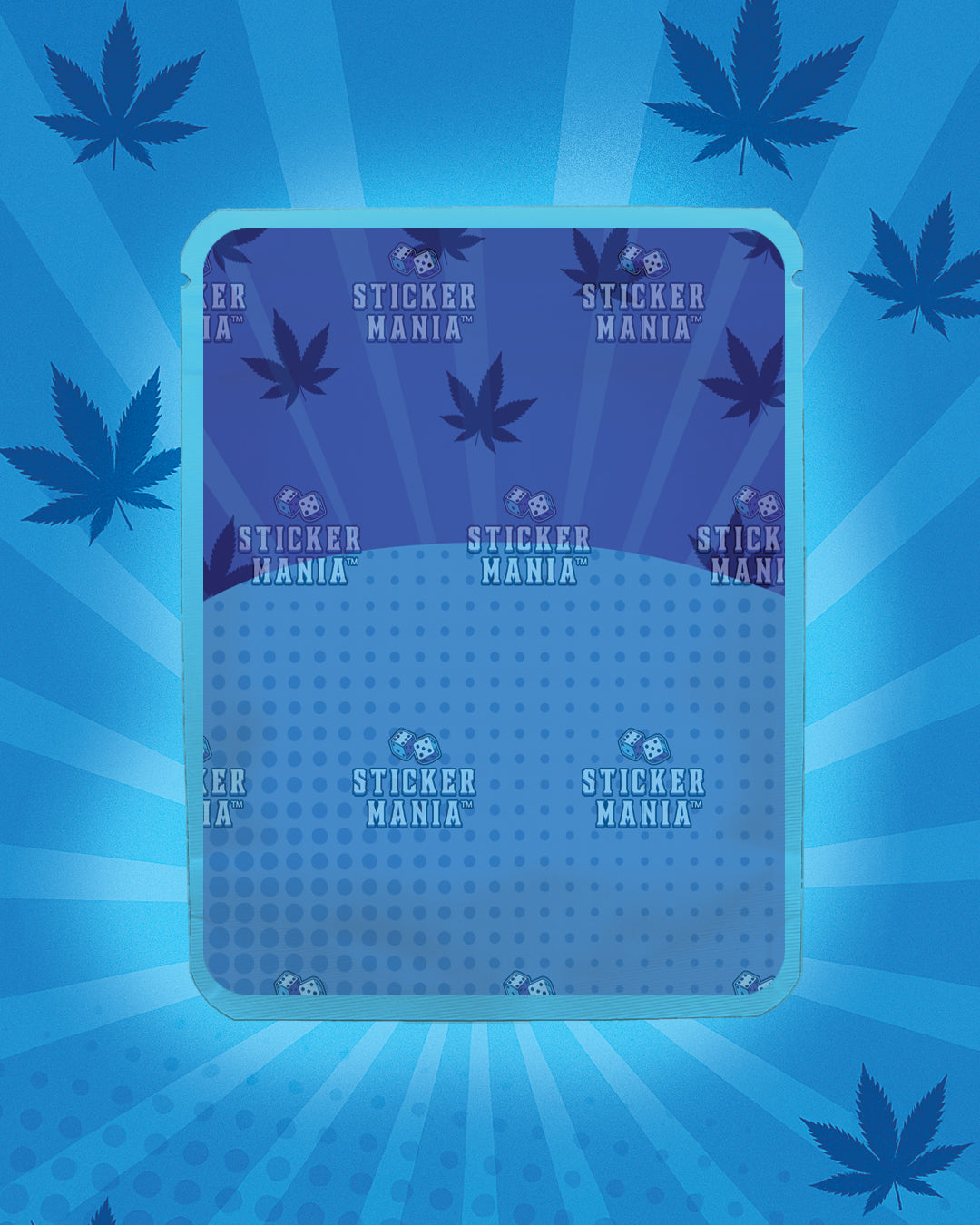 Zour Zandy Blueberry | Pre-Made Sticker Bag | 3.5g