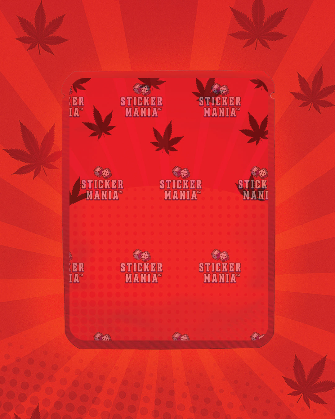 Zour Zandy Cherry | Pre-Made Sticker Bag | 3.5g