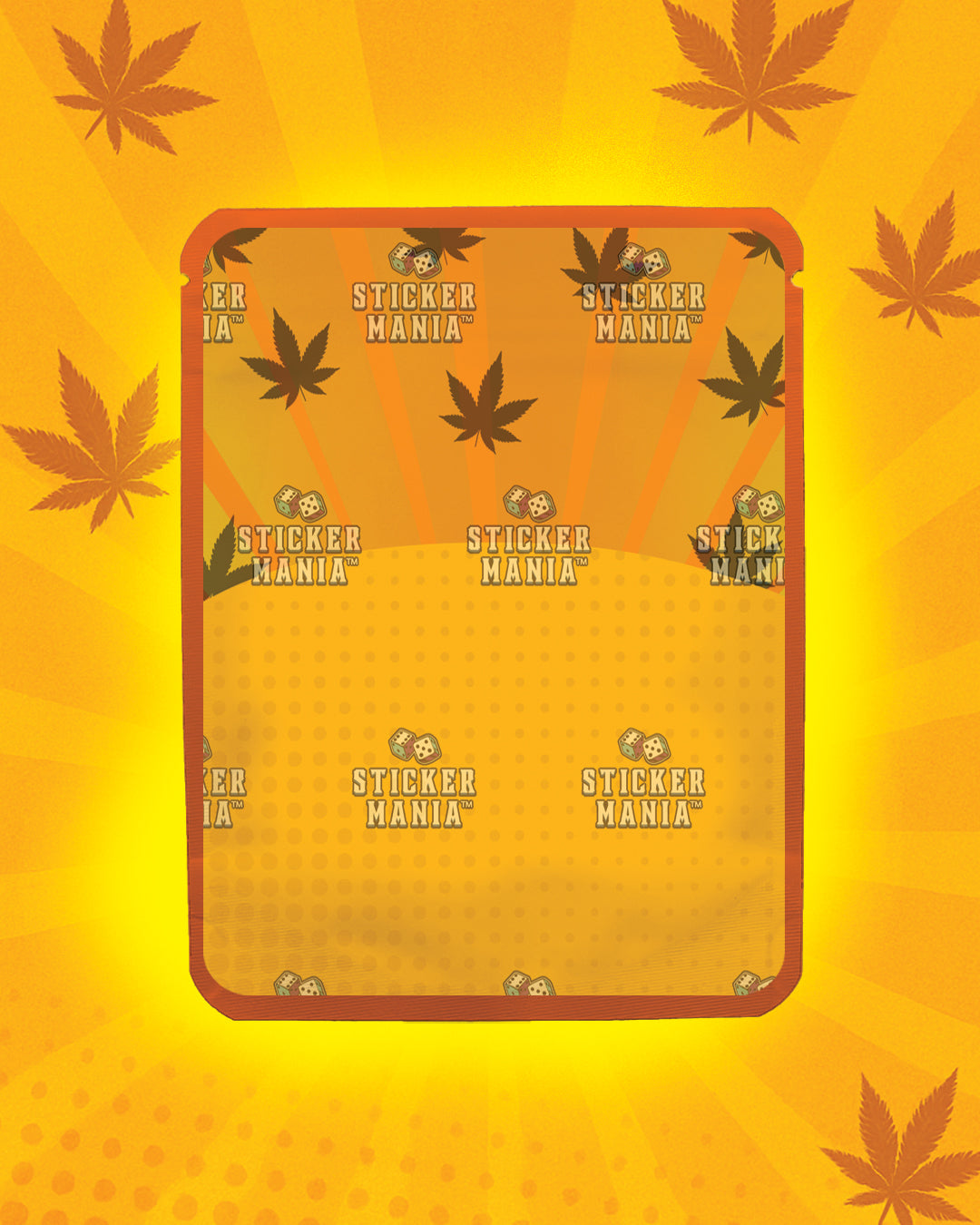 Zour Zandy Mango | Pre-Made Sticker Bag | 3.5g