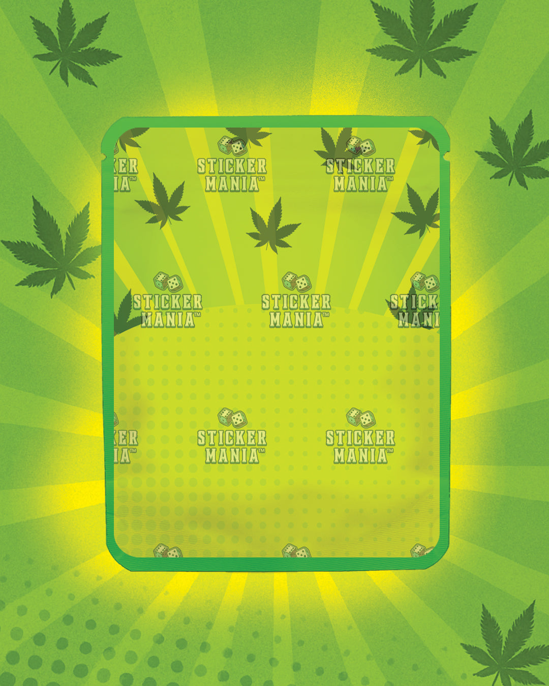 Zour Zandy Melon | Pre-Made Sticker Bag | 3.5g