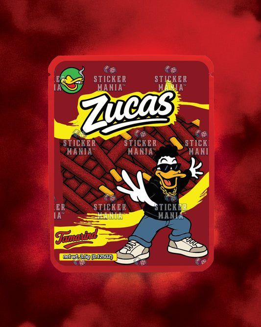 Zucas Tamarind | Pre-Made Sticker Bag | 3.5g