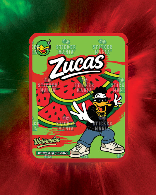 Zucas Watermelon | Pre-Made Sticker Bag | 3.5g