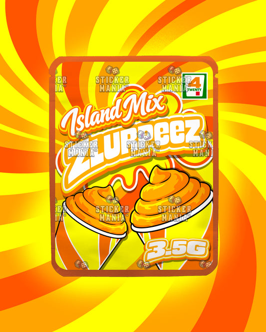 Zlurpeez Island Mix | Pre-Made Sticker Bag | 3.5g