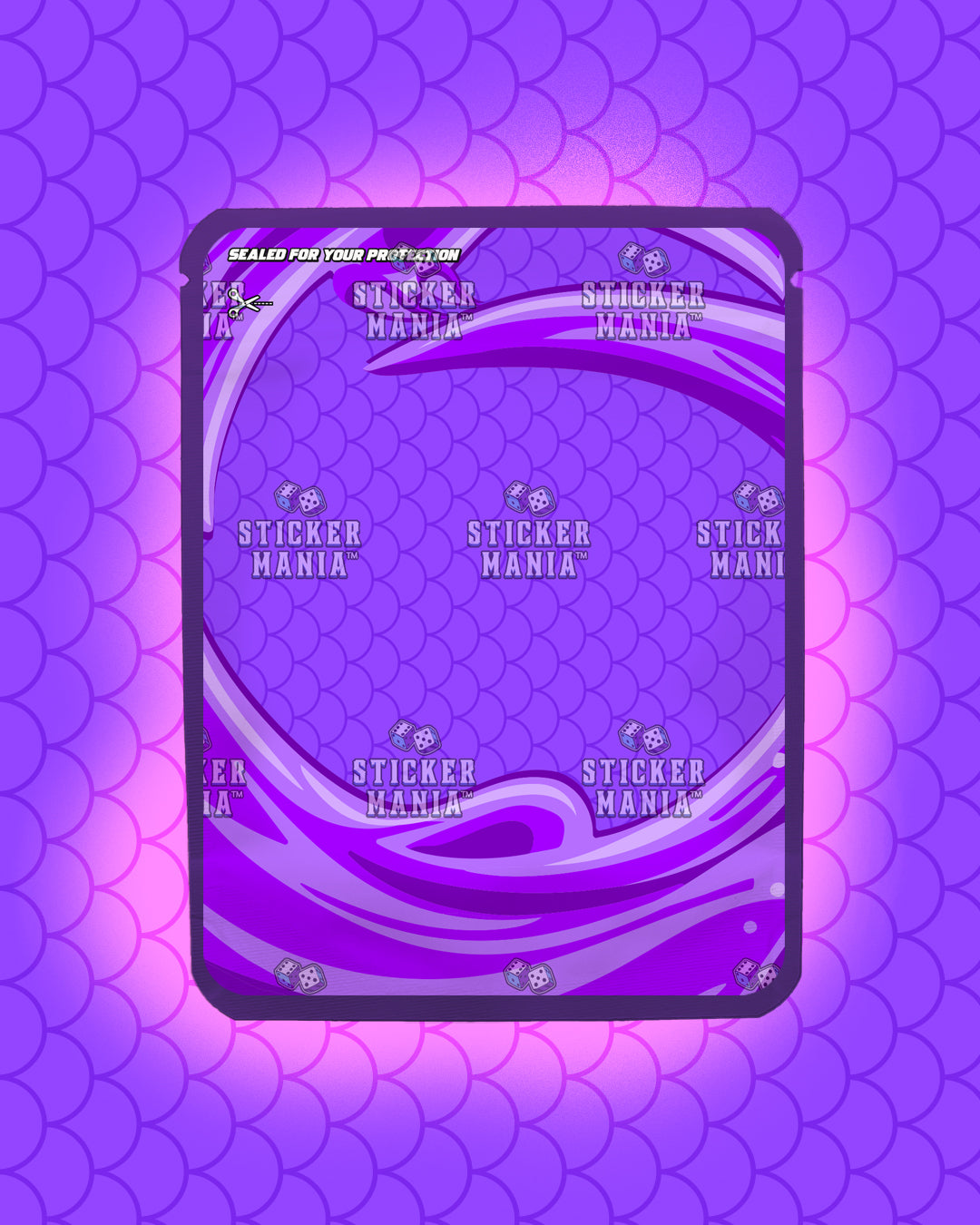 Zwedish Ripz Grape | Pre-Made Sticker Bag | 3.5g