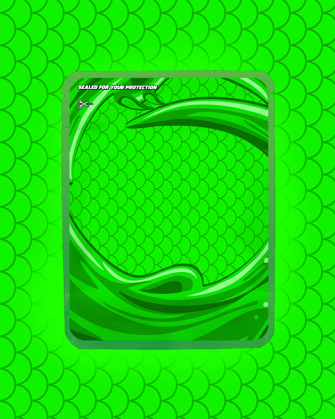 Zwedish Ripz Kiwi | Pre-Made Sticker Bag | 3.5g