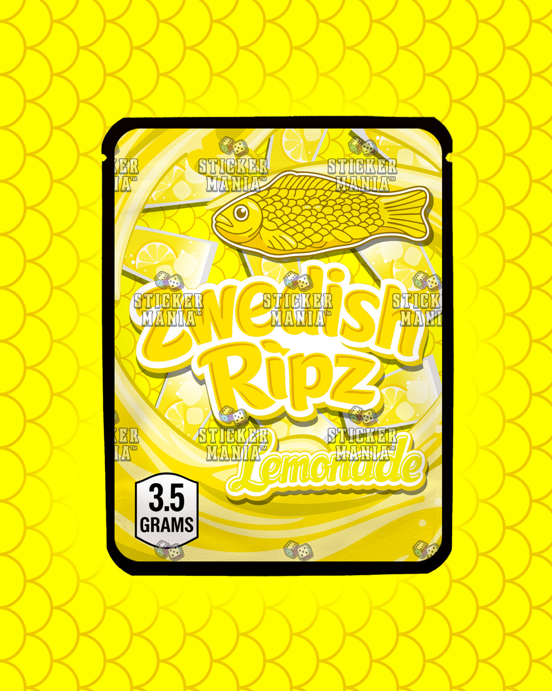 Zwedish Ripz Lemonade | Pre-Made Sticker Bag | 3.5g