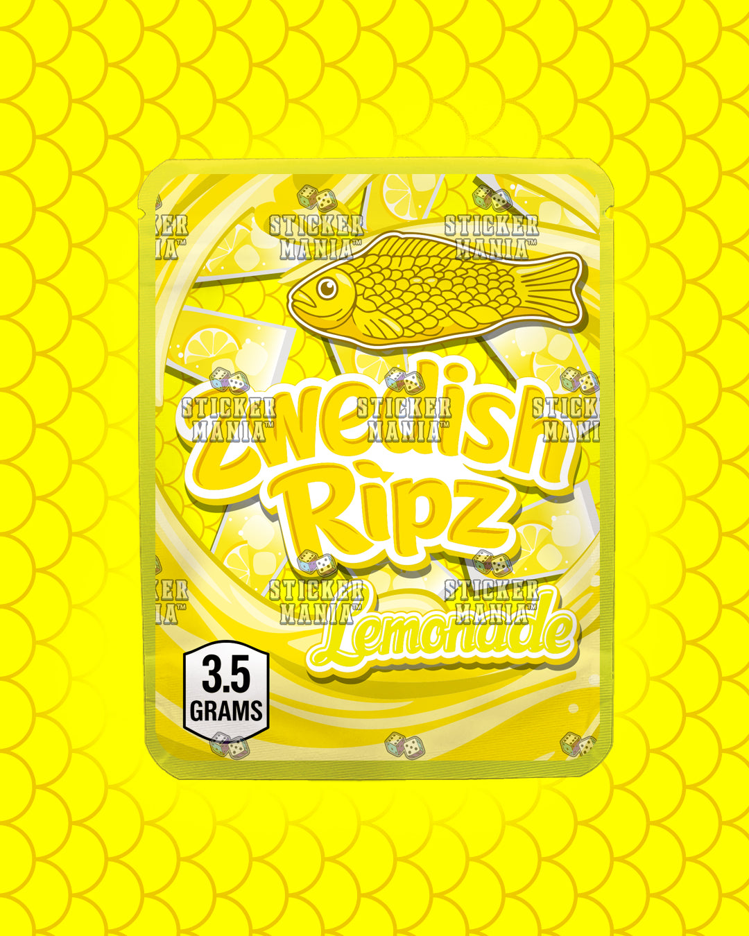 Zwedish Ripz Lemonade | Pre-Made Sticker Bag | 3.5g