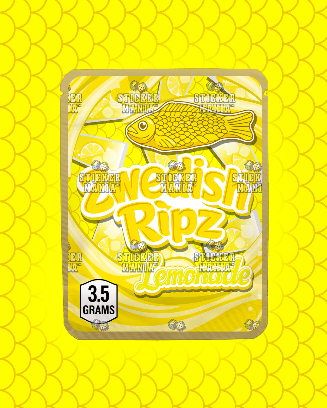 Zwedish Ripz Lemonade | Pre-Made Sticker Bag | 3.5g