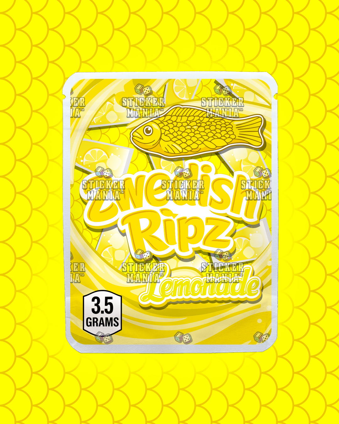 Zwedish Ripz Lemonade | Pre-Made Sticker Bag | 3.5g