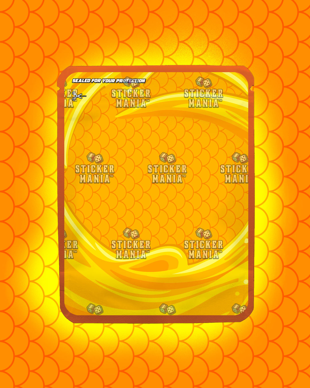 Zwedish Ripz Mango | Pre-Made Sticker Bag | 3.5g