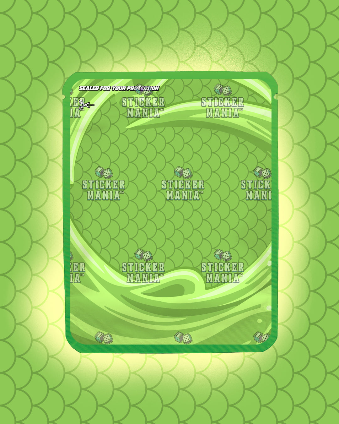 Zwedish Ripz Melon | Pre-Made Sticker Bag | 3.5g