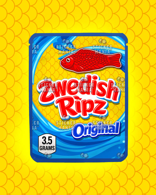 Zwedish Ripz Original | Pre-Made Sticker Bag | 3.5g
