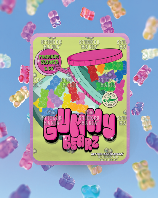 Gummy Bears | Pre-Made Sticker Bag | 3.5g